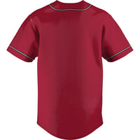 Eastern Washington Eagles Lightweight Baseball Jersey - Red