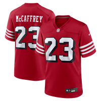 San Francisco 49ers Christian McCaffrey Scarlet Alternate Game Player Jersey