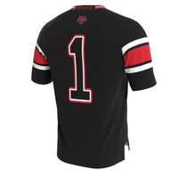 Arkansas State Red Wolves Lightweight Collegiate Football Blackout Fashion Jersey