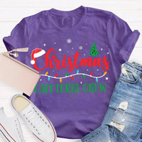 Festive Holiday Tree Lunch Lady Shirt, Christmas Cafeteria Crew T-Shirt, School Cafeteria Staff Christmas Tee