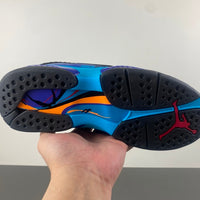 High Top Sneakers, Blue Black Purple Gray Colorway, Strap Design, Casual Gift for Sneaker Fans