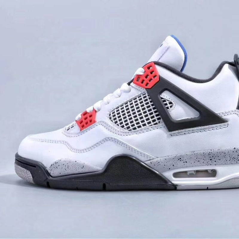Sneakers, White Red Colorway, Mismatched Colorway, Lace Up Design, Casual Gift for Sneaker Fans