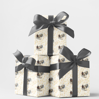 Vintage Christmas Gift Wrap, Horse and Carriage Wrapping Paper, Winter Scene Holiday Wrapping Paper, Victorian Horse Carriage Wrapping Paper