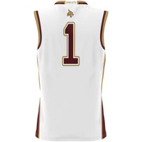 #1 Texas State Bobcats Lightweight Basketball Jersey - White