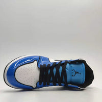 Sneakers, Blue White Colorway, Lace Up Design, Casual Gift for Sneaker Fans