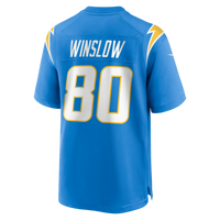 Los Angeles Chargers Kellen Winslow Powder Blue Game Retired Player Jersey