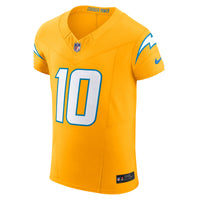 Los Angeles Chargers Justin Herbert Gold Alternate Elite Jersey
