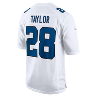 Indianapolis Colts Jonathan Taylor Tundra White Fashion Game Jersey