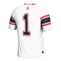 #1 UConn Huskies Football Jersey - Cardinal