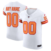 Tampa Bay Buccaneers White Custom Elite Jersey