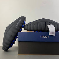 Slides, Blue Black Colorway, Slip On Design, Casual Gift for Shoe Lovers