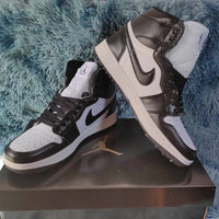 Golf Shoes, White Black Colorway, Lace Up Design, Casual Gift for Shoe Lovers
