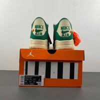 Low Top Sneakers, Green Beige Colorway, Lace Up Design, Casual Gift for Sneaker Fans