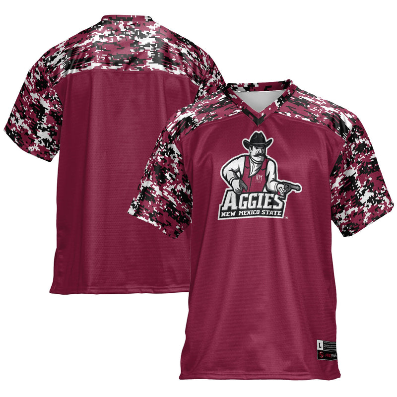 New Mexico State Aggies Football Jersey - Crimson
