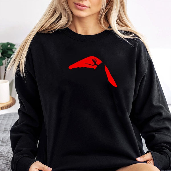 Santa Hat Cat Holiday Crewneck, Maine Coon Christmas Sweatshirt, Festive Adorable Kitten Pullover, Comfy Xmas Sweater for Cat