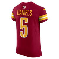 Washington Commanders Jayden Daniels Burgundy Team Elite Jersey