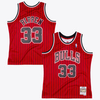 Chicago Bulls Scottie Pippen 1995 Reload Swingman Authentic Jersey - Scarlet