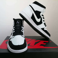 Sneakers, Black White Colorway, Lace Up Design, Casual Gift for Sneaker Fans