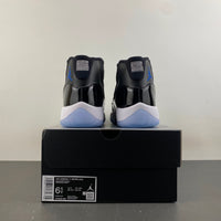 High Top Sneakers, Blue Black Colorway, Lace Up Design, Casual Gift for Sneaker Fans