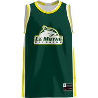 Le Moyne Dolphins Lightweight Basketball Jersey - Green
