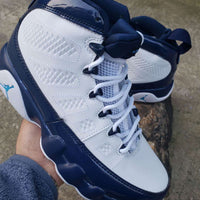 Sneakers, Blue White Colorway, Lace Up Design, Casual Gift for Sneaker Fans
