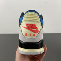 Low Top Sneakers, Blue Black Red Gray Colorway, Leather Footwear, Lace Up Design, Casual Gift for Sneaker Fans