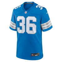 Detroit Lions Chuck Clark Blue Team Game Jersey