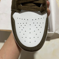 Low Top Sneakers, Brown White Colorway, Lace Up Design, Casual Gift for Sneaker Fans
