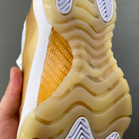 Low Top Sneakers, White Gold Colorway, Lace Up Design, Casual Gift for Sneaker Fans