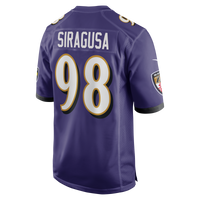 Baltimore Ravens Tony Siragusa Purple Game Retired Player Jersey