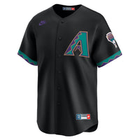Arizona Diamondbacks Randy Johnson Black Throwback Cooperstown Collection Limited Jersey