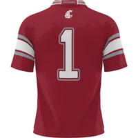 #1 Washington State Cougars Football Jersey - Crimson