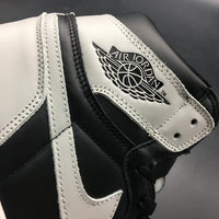 Sneakers, Black Gray Colorway, Leather Footwear, Lace Up Design, Casual Gift for Sneaker Fans