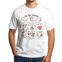Healthcare Holiday Graphic Tee, Humorous Nurse Christmas Shirt, RN LPN Medical Staff Xmas Shirt, Nursing Student Christmas T-Shirt