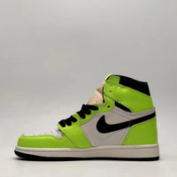 Sneakers, Neon Green Colorway, Lace Up Design, Casual Gift for Sneaker Fans