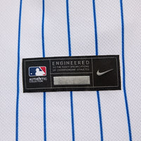 New York Mets Francisco Lindor White Home Authentic Player Jersey