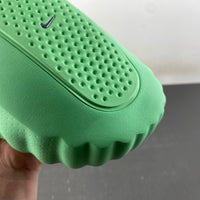 Slides, Green Colorway, Slip On Design, Casual Gift for Shoe Lovers