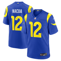 Los Angeles Rams Puka Nacua Royal Team Game Player Jersey