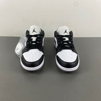 Low Top Sneakers, White Black Brown Colorway, Lace Up Design, Casual Gift for Sneaker Fans