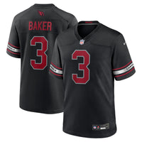 Arizona Cardinals Budda Baker Black Game Jersey