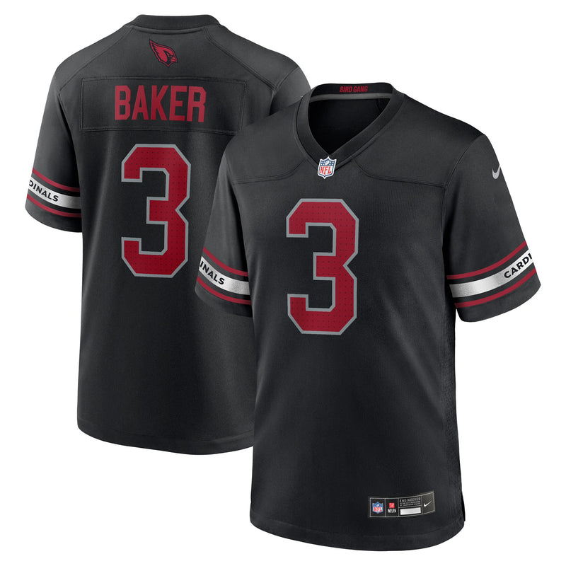 Arizona Cardinals Budda Baker Black Game Jersey