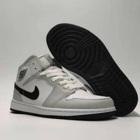 Sneakers, White Gray Colorway, Lace Up Design, Casual Gift for Sneaker Fans