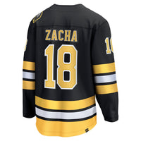Boston Bruins Pavel Zacha Black Home Breakaway Player Jersey