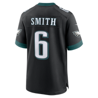 Philadelphia Eagles DeVonta Smith Black Alternate Game Jersey