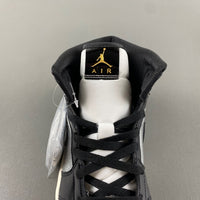 Mid Top Sneakers, Black Silver Gold Colorway, Lace Up Design, Casual Gift for Sneaker Fans