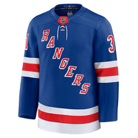 New York Rangers Igor Shesterkin Blue Home Premium Jersey