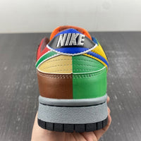 Low Top Sneakers, Multicolor Colorway, Lace Up Design, Casual Gift for Sneaker Fans