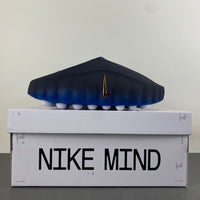 Slides, Blue Black Colorway, Slip On Design, Casual Gift for Shoe Lovers