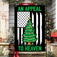 Pine Tree Stars Yard Flag, Appeal to Heaven Christmas Garden Flag, Double Sided Patriotic Holiday Lawn Flag, Winter Decor