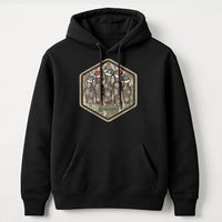 Camo Duck Hunting Hoodie, Duck Call Christmas Hoodie, Hunting Graphic Sweatshirt, Winter Outdoor Hunter Hoodie, Christmas Outdoorsman Present